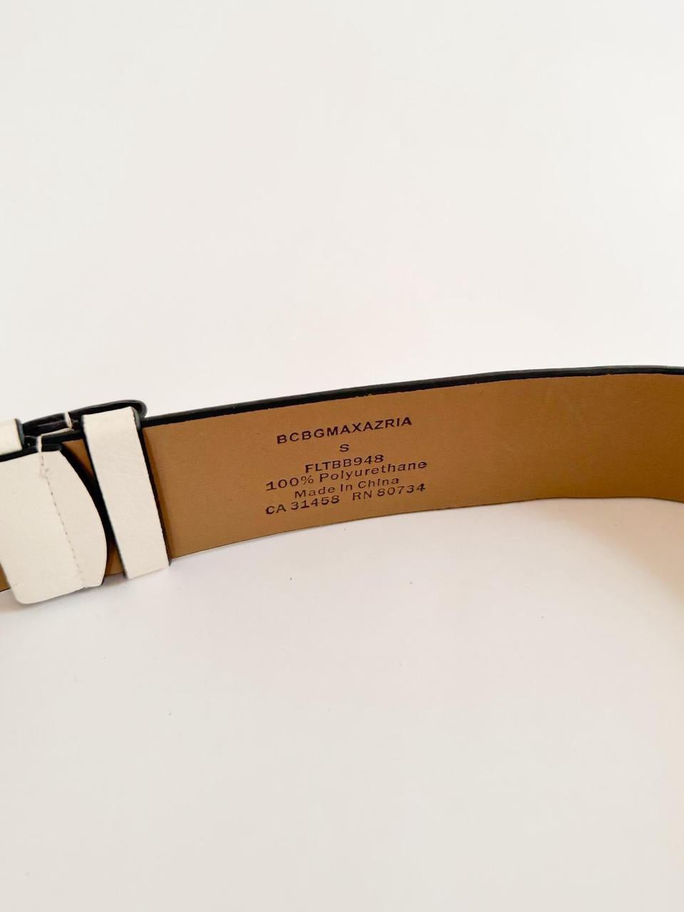 vintage silver metal belt