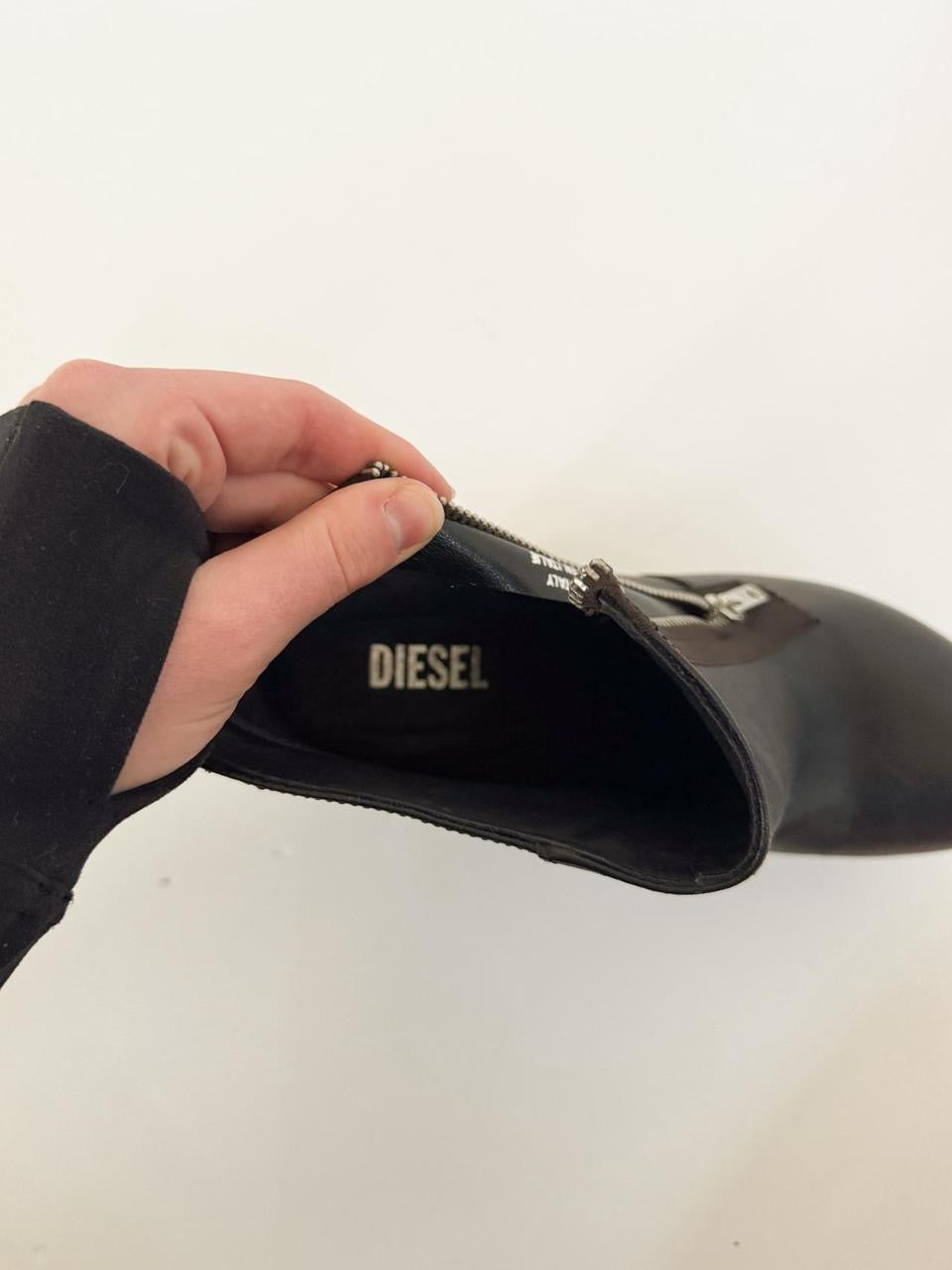 vintage diesel wedge boots