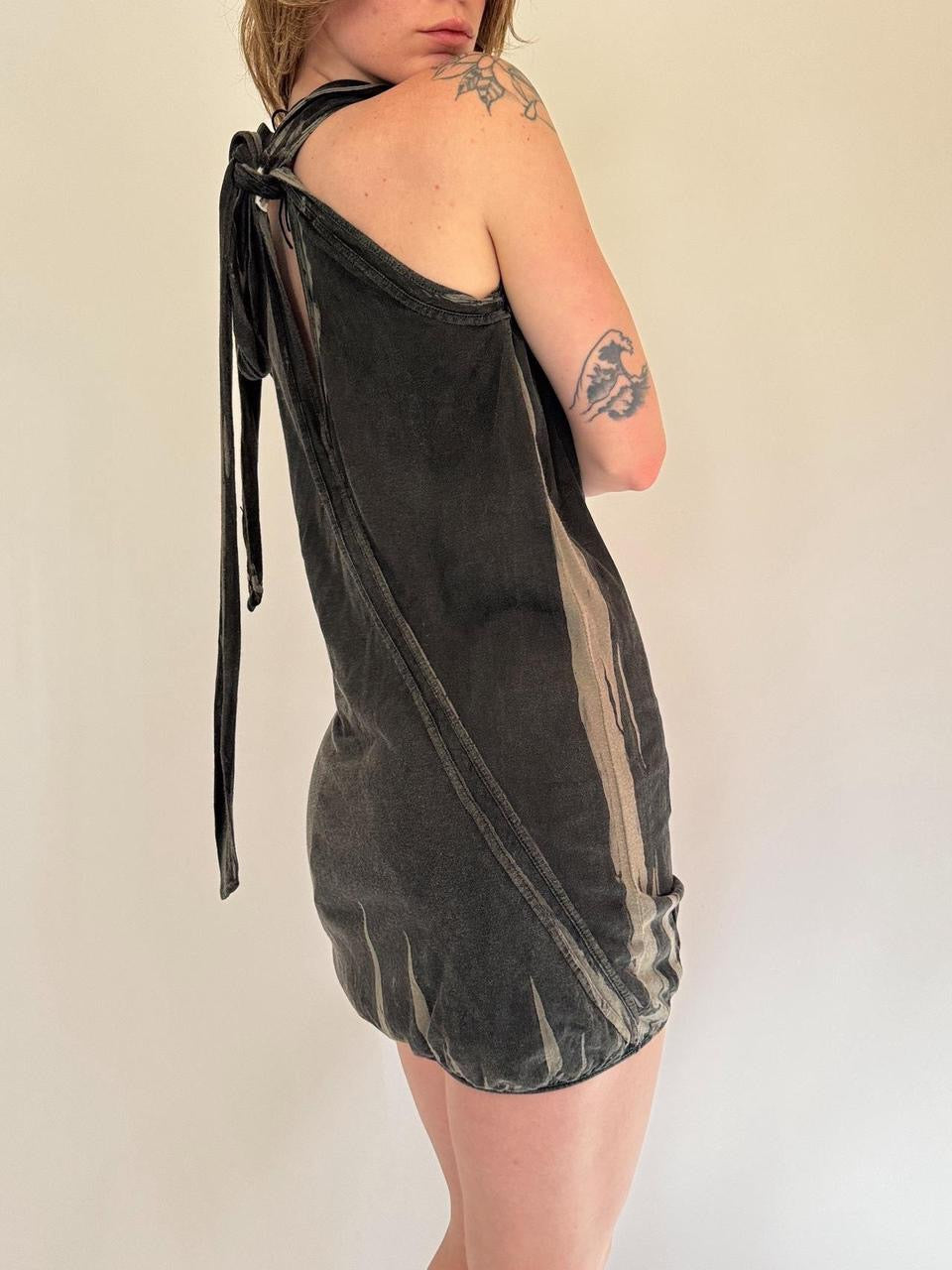 vintage diesel midi dress