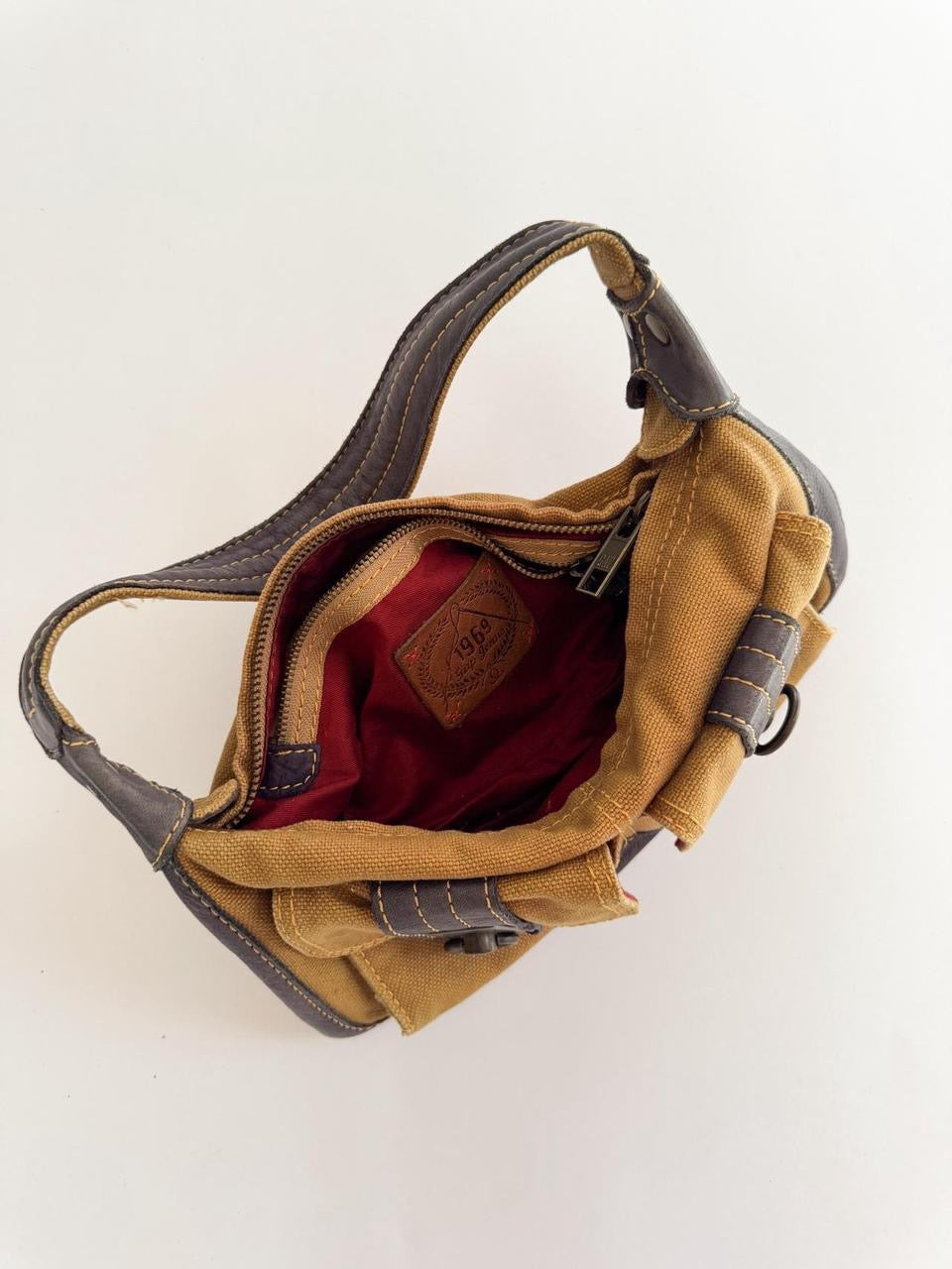 vintage cargo mini bag