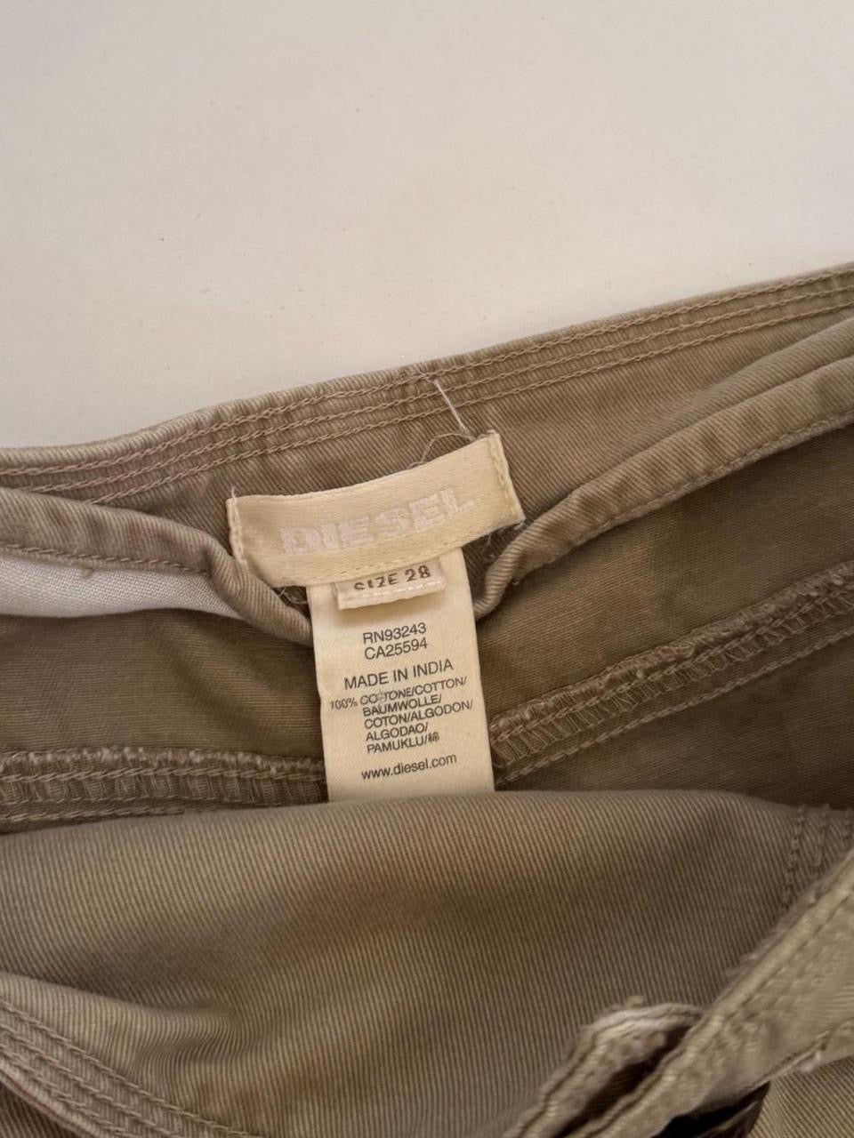 vintage diesel midi skirt
