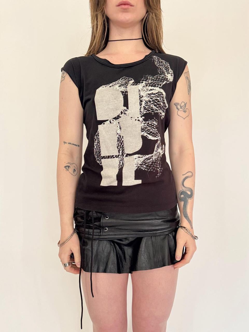 vintage diesel mesh tank
