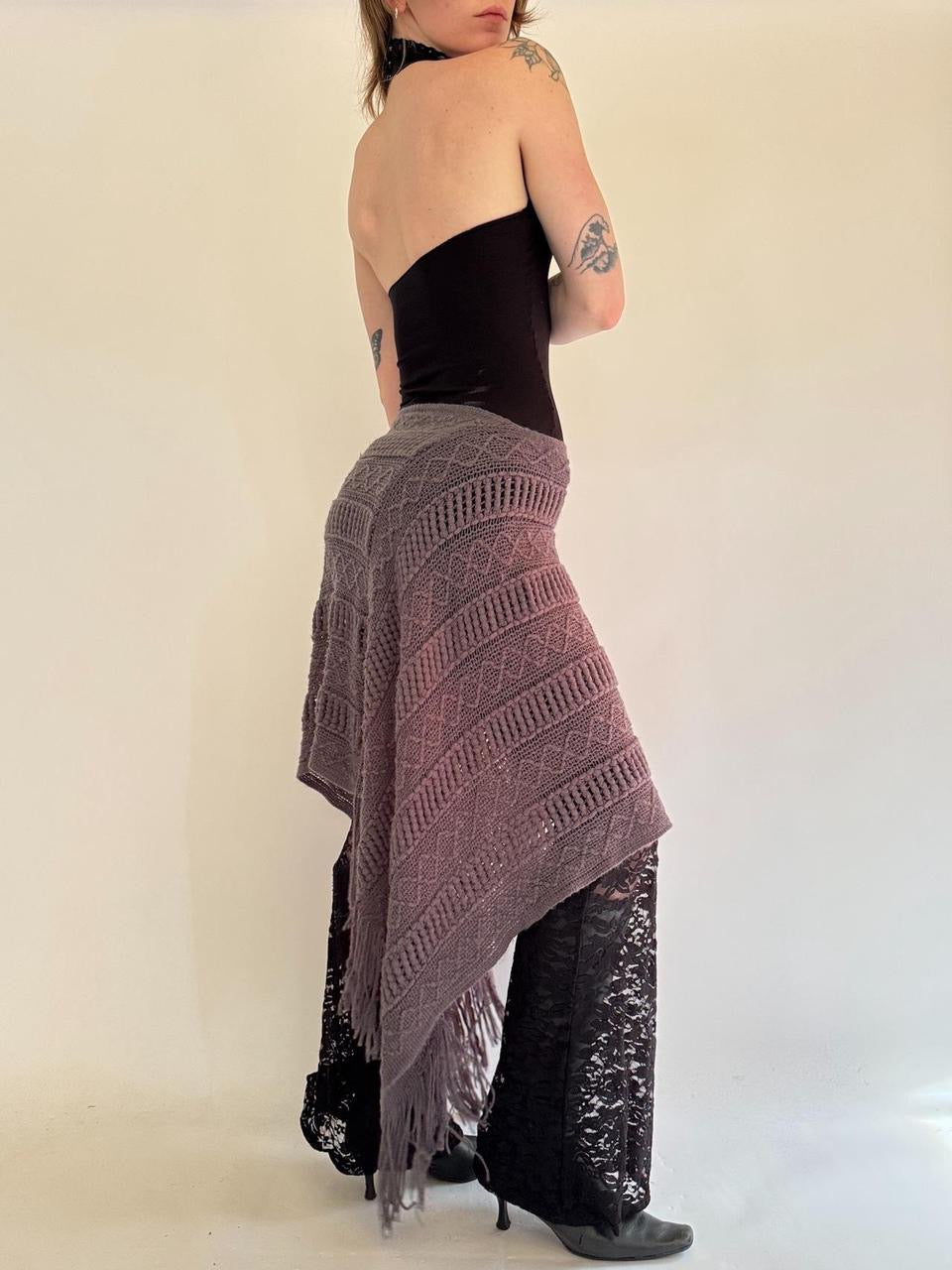 vintage crochet fairy skirt