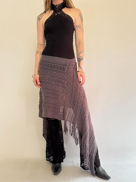 vintage crochet fairy skirt