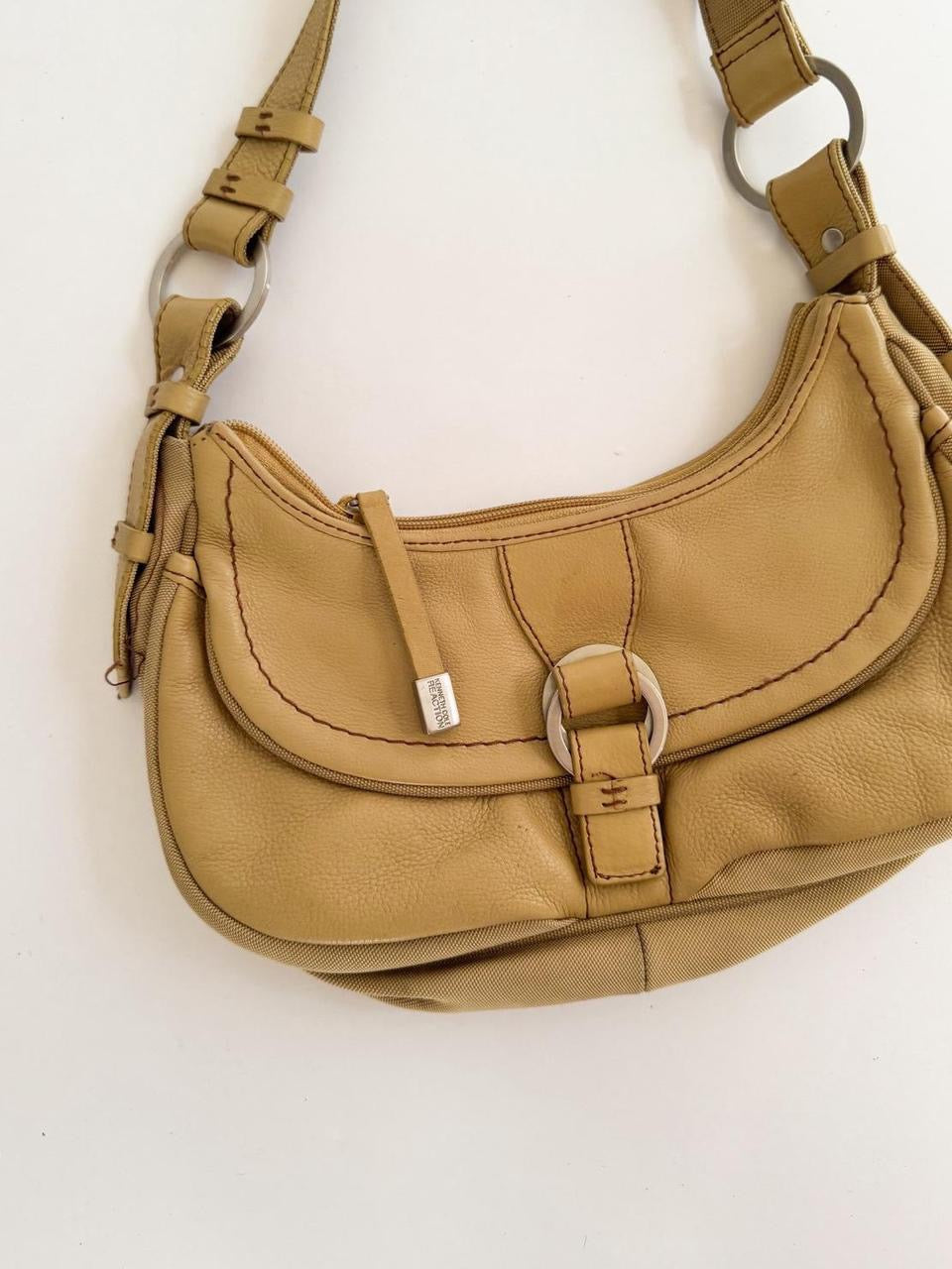 vintage mini leather shoulder bag