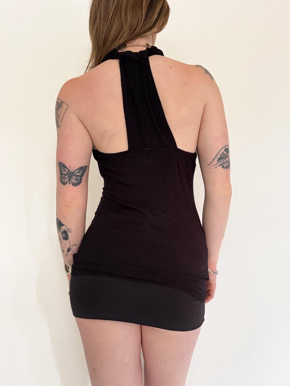 vintage cowl neck tank
