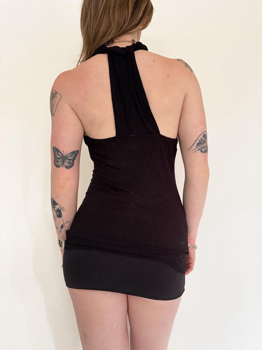vintage cowl neck tank