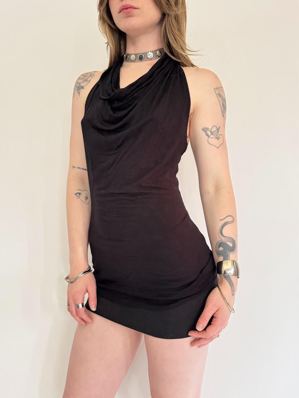 vintage cowl neck tank