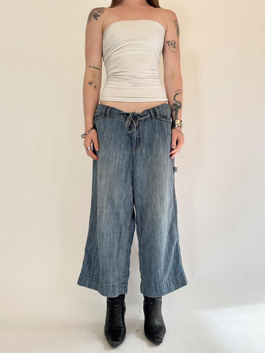 vintage low rise capris jorts