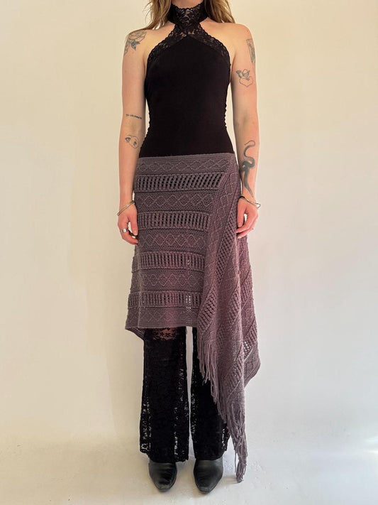 vintage crochet fairy skirt