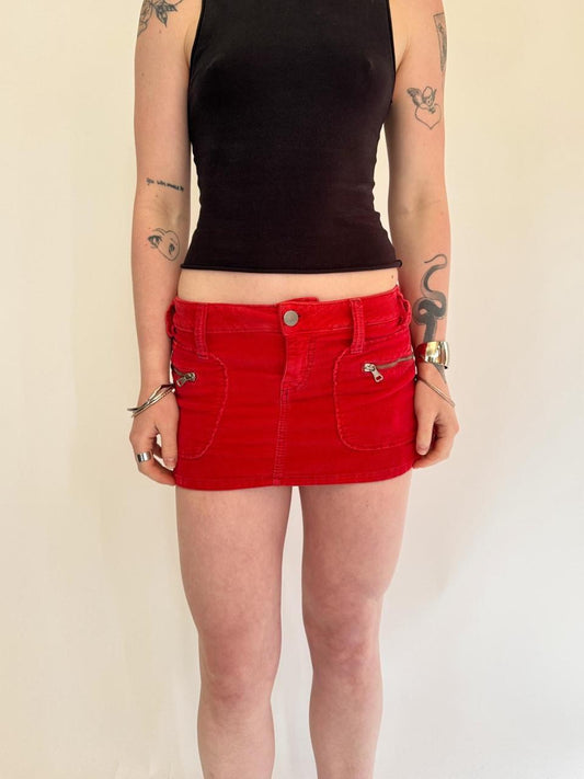 vintage miss sixty mini skirt