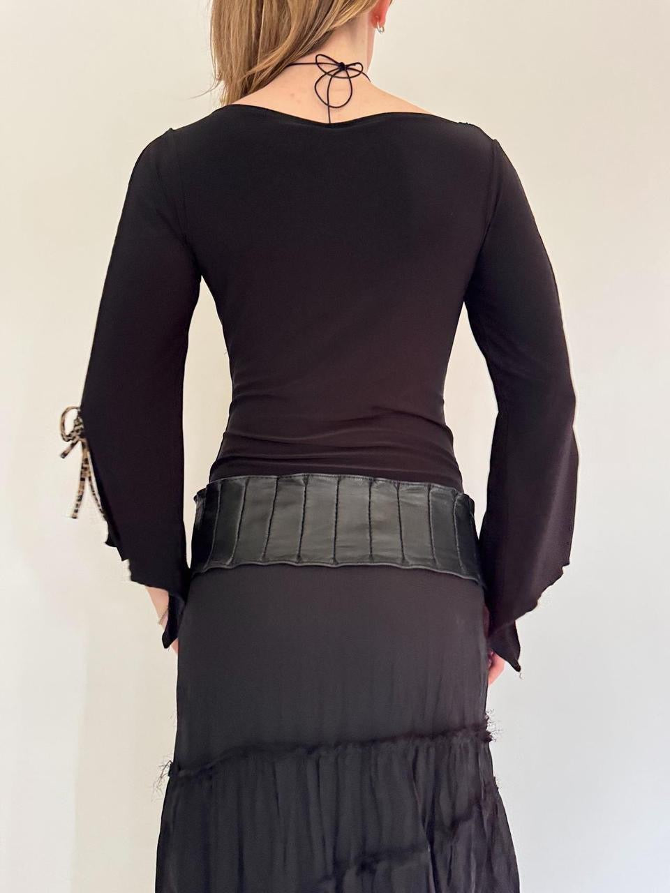 vintage cowl neck blouse top