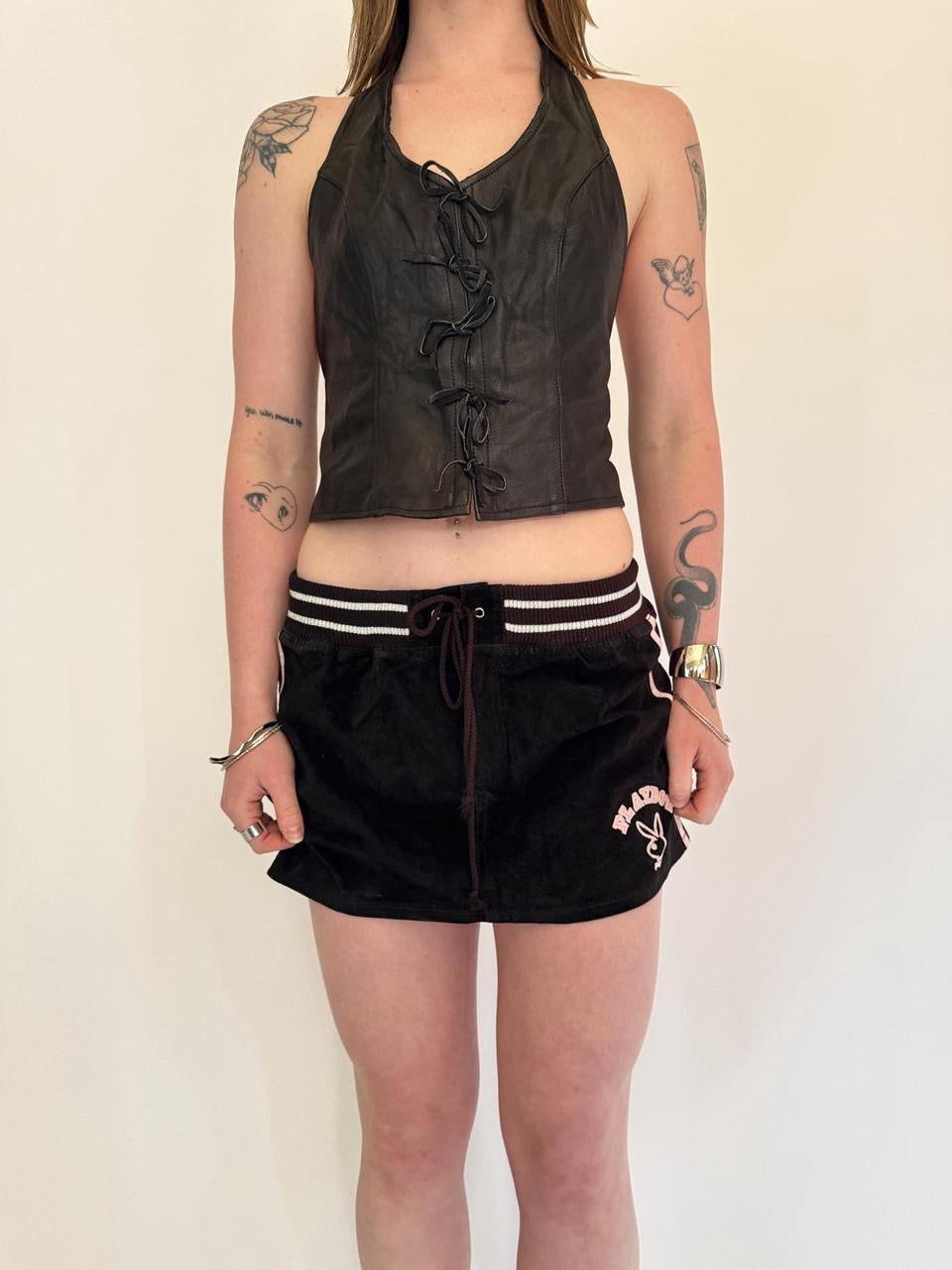 vintage playboy mini skirt