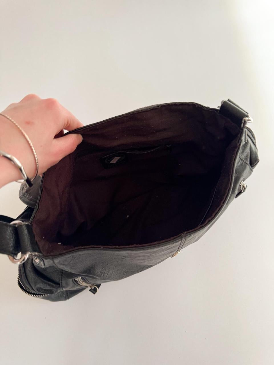 vintage slouchy tote bag
