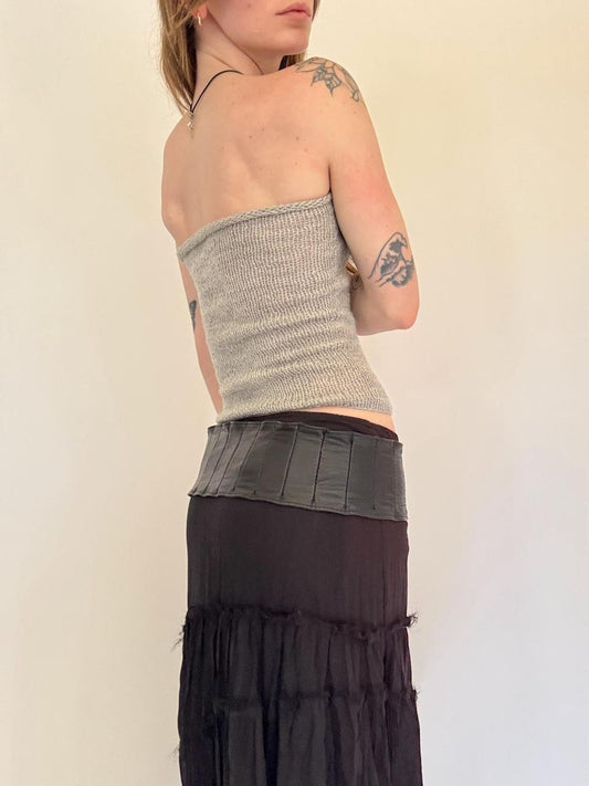 vintage knit tube top