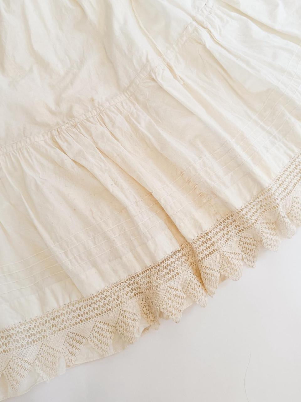 vintage boho maxi skirt