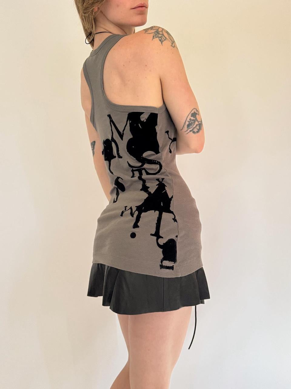 vintage miss sixty graphic tank