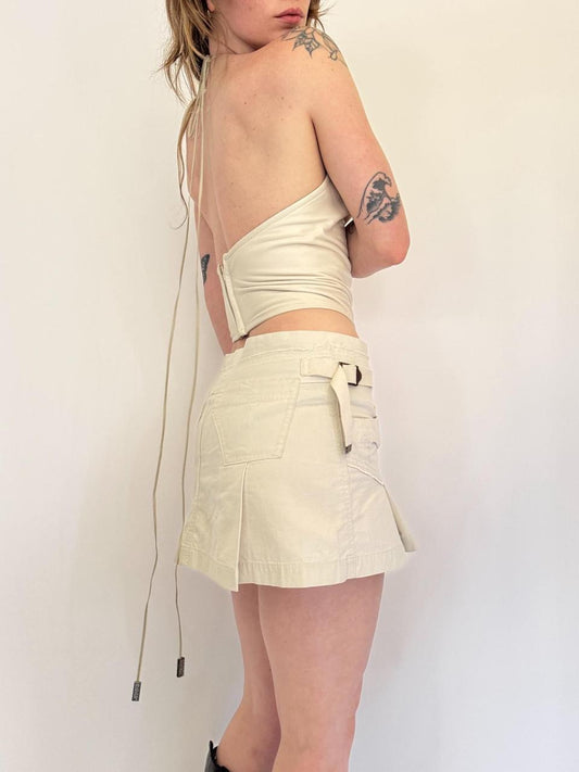 vintage diesel micro mini skirt