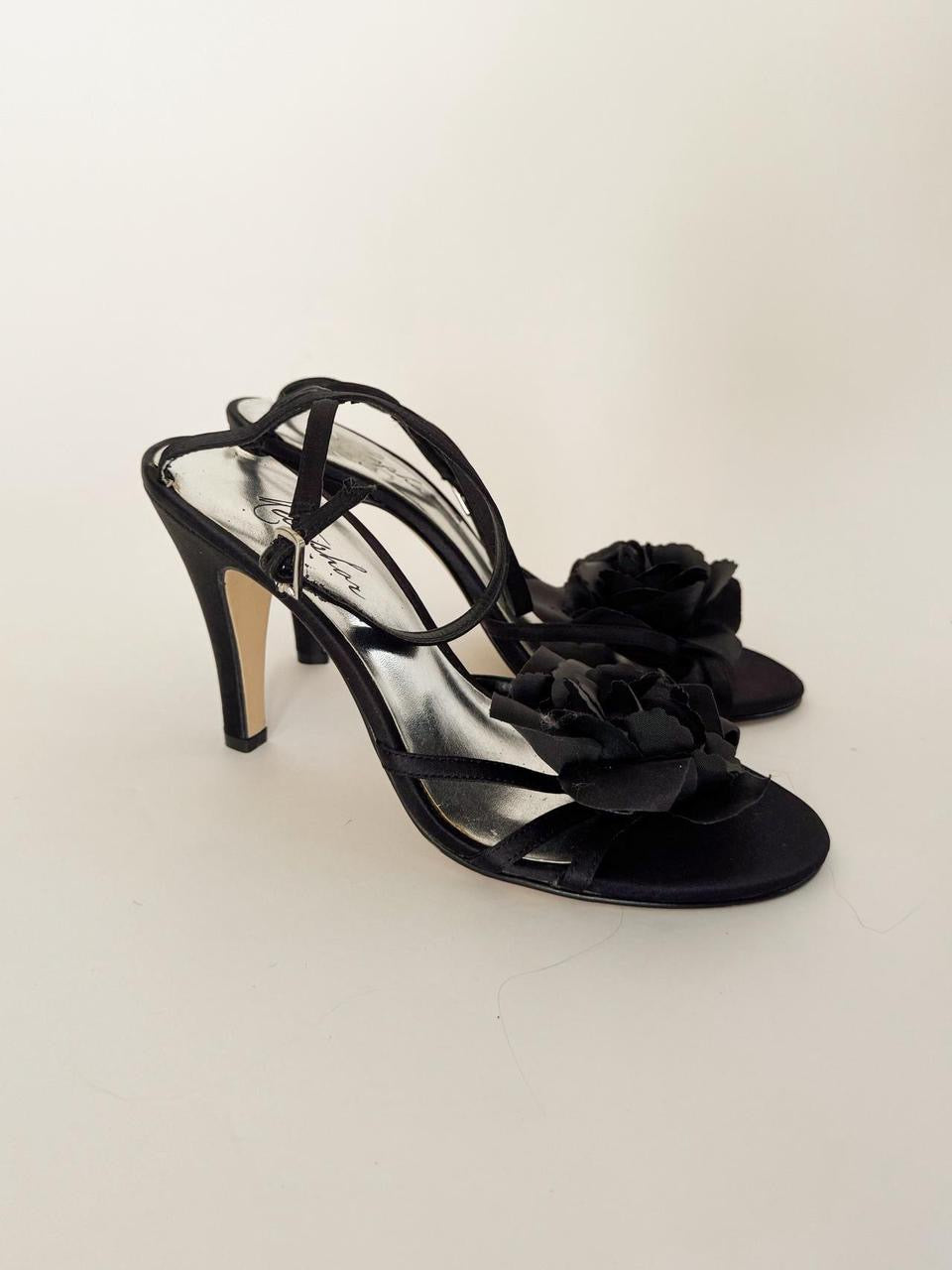 vintage flower heels