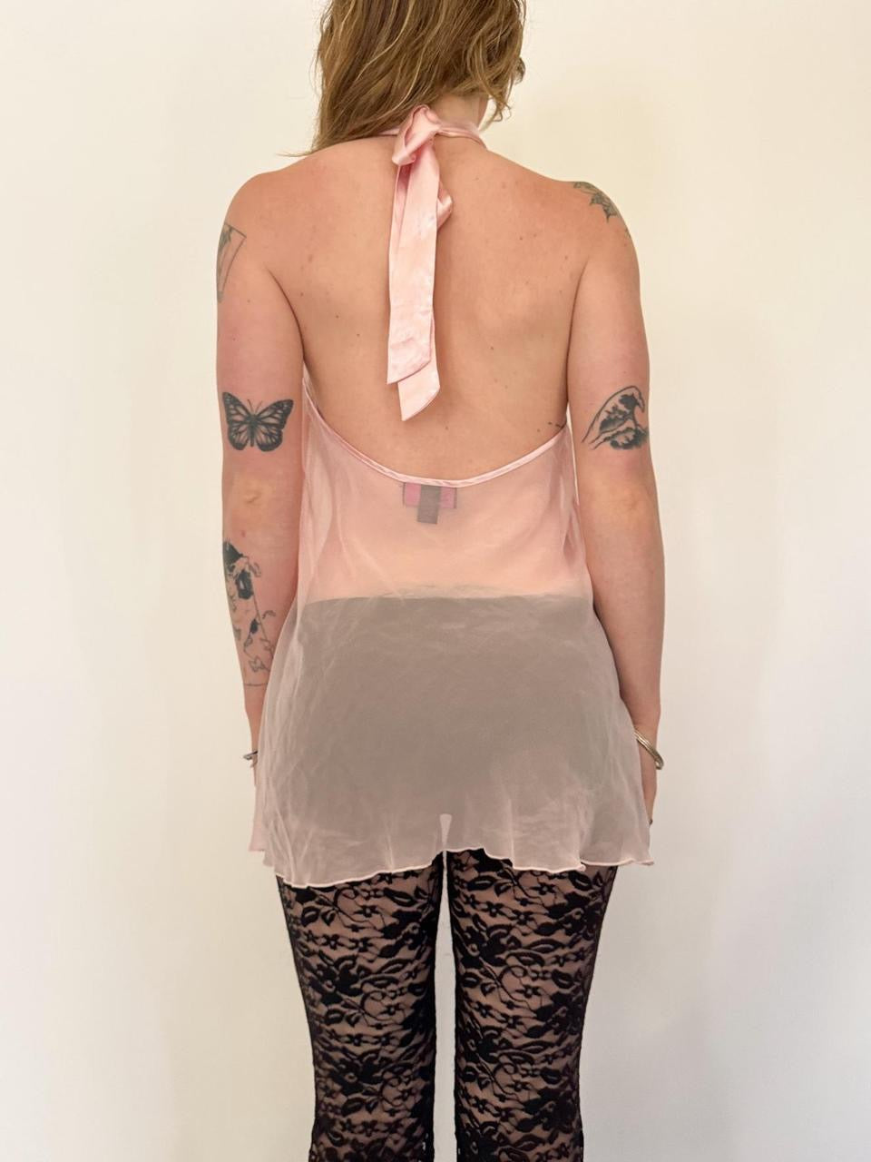 vintage high neck fairy tank