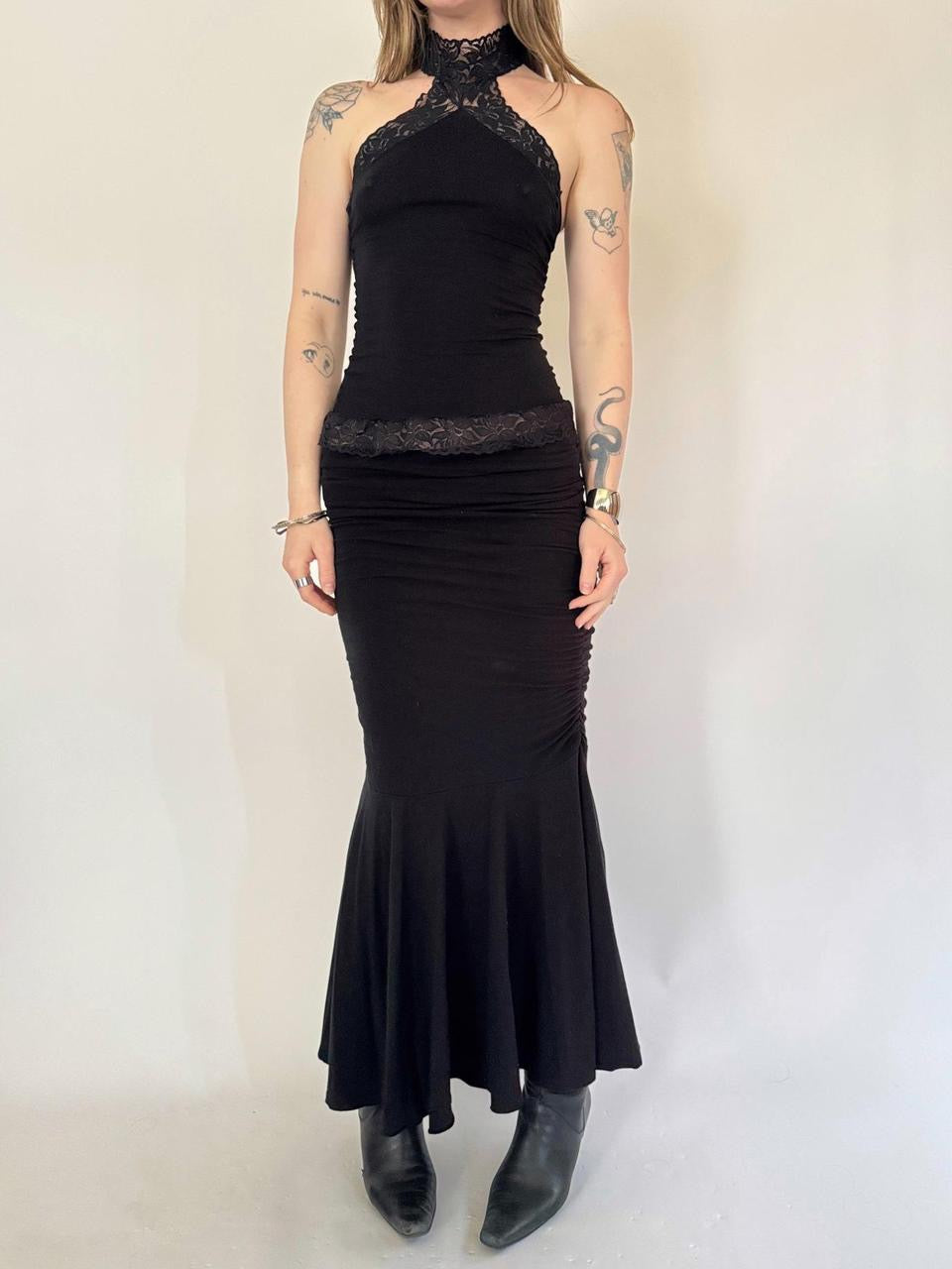 vintage drop waist fairy skirt