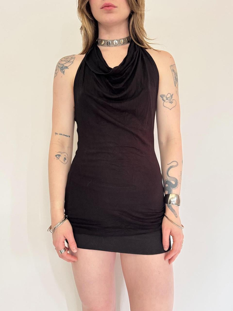 vintage cowl neck tank