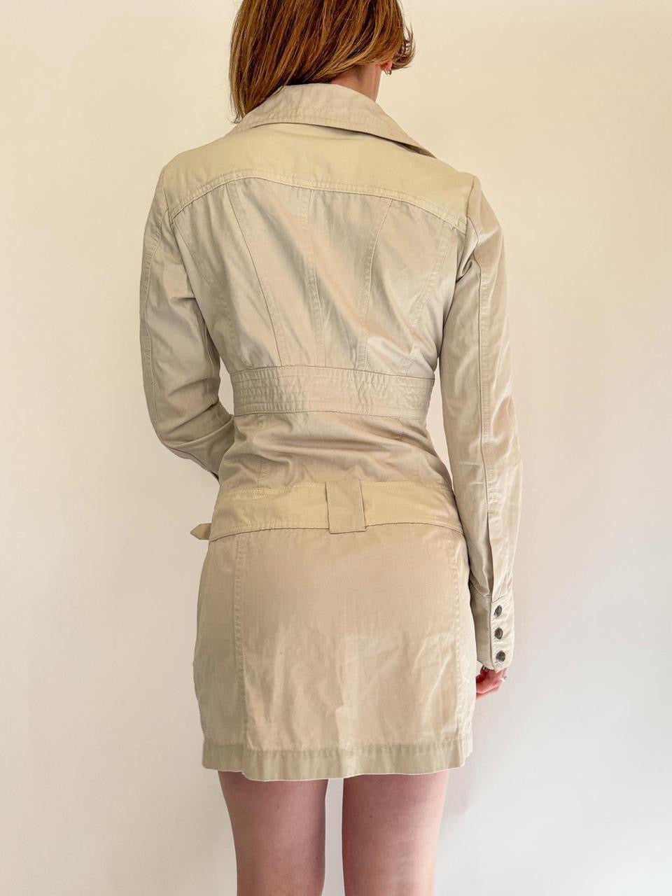 vintage diesel cargo mini dress