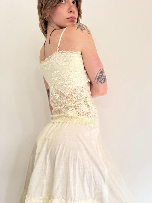 vintage boho fairy cami