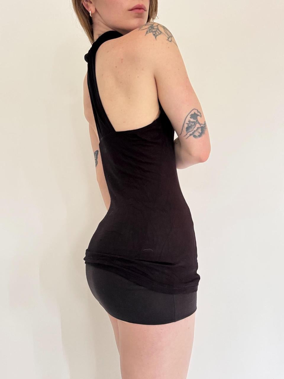 vintage cowl neck tank