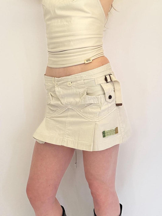 vintage diesel micro mini skirt